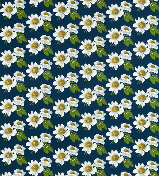 Paeonia Fabric by Harlequin Azurite / Meadow / Nectar