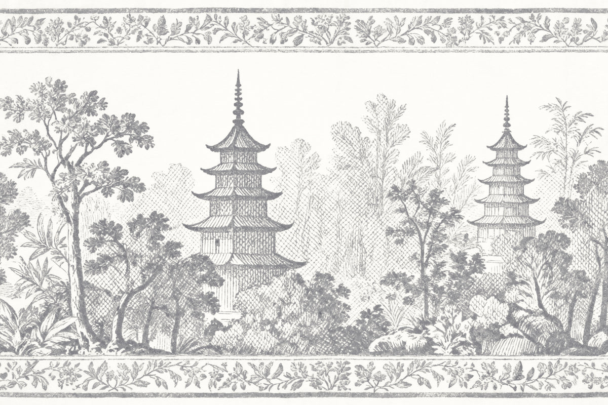 Pagoda Grey mural by Hovia