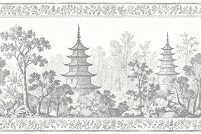 Pagoda Grey mural by Hovia