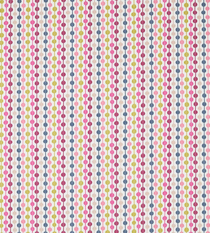 Paikka Fabric by Scion Bilberry / Rhubarb / Indigo