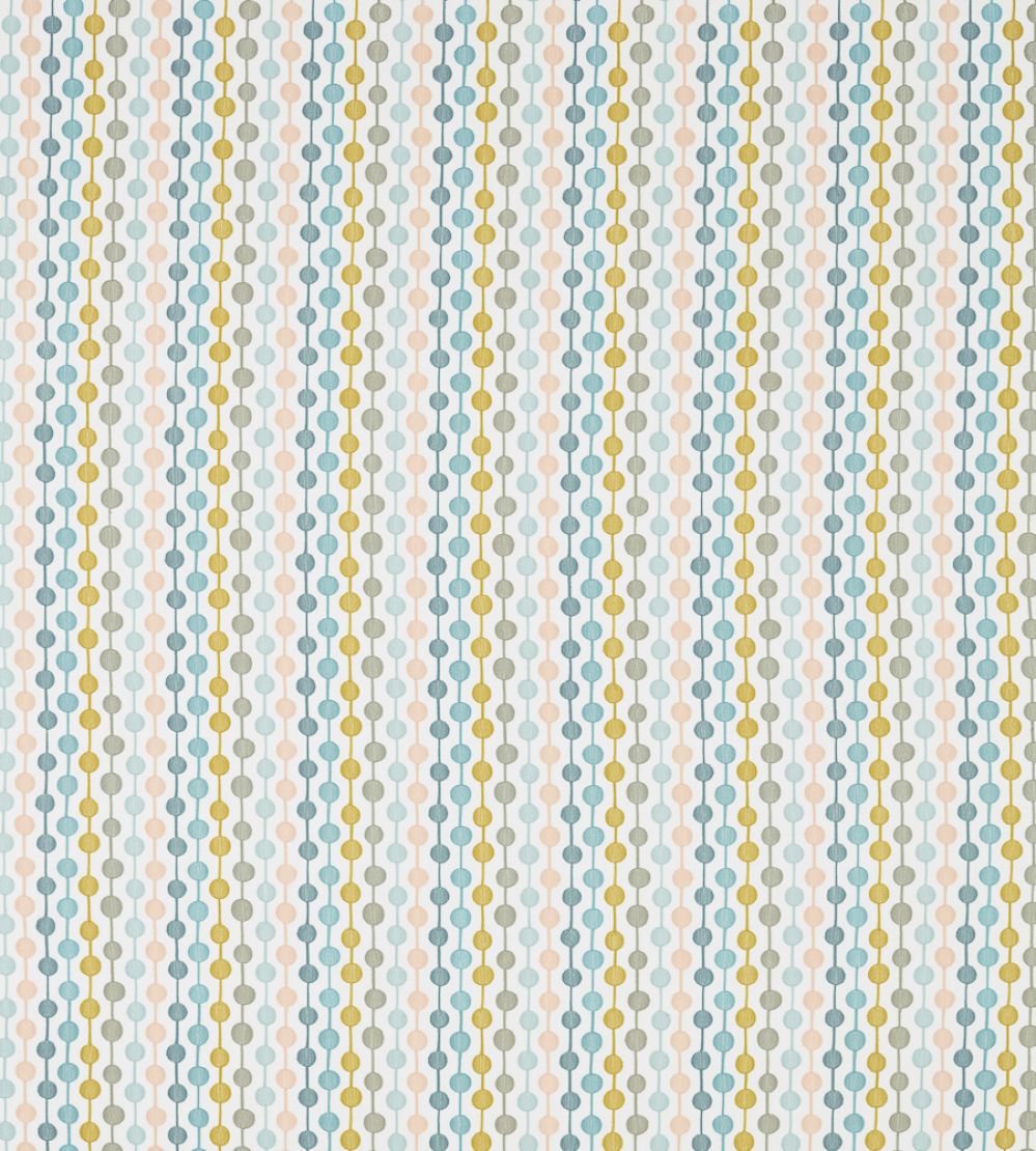 Paikka Fabric by Scion Blush / Honey / Raffia