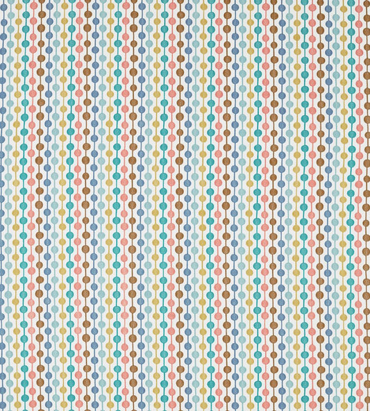 Paikka Fabric by Scion Pink Grapefruit / Sky / Julep