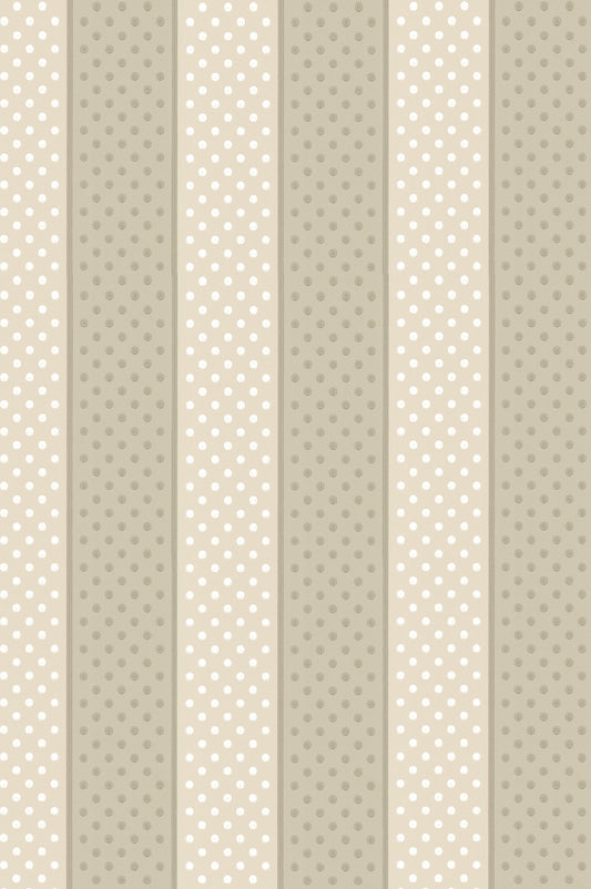 Paint Spot wallpaper by Little Greene in Vanilla/taupe