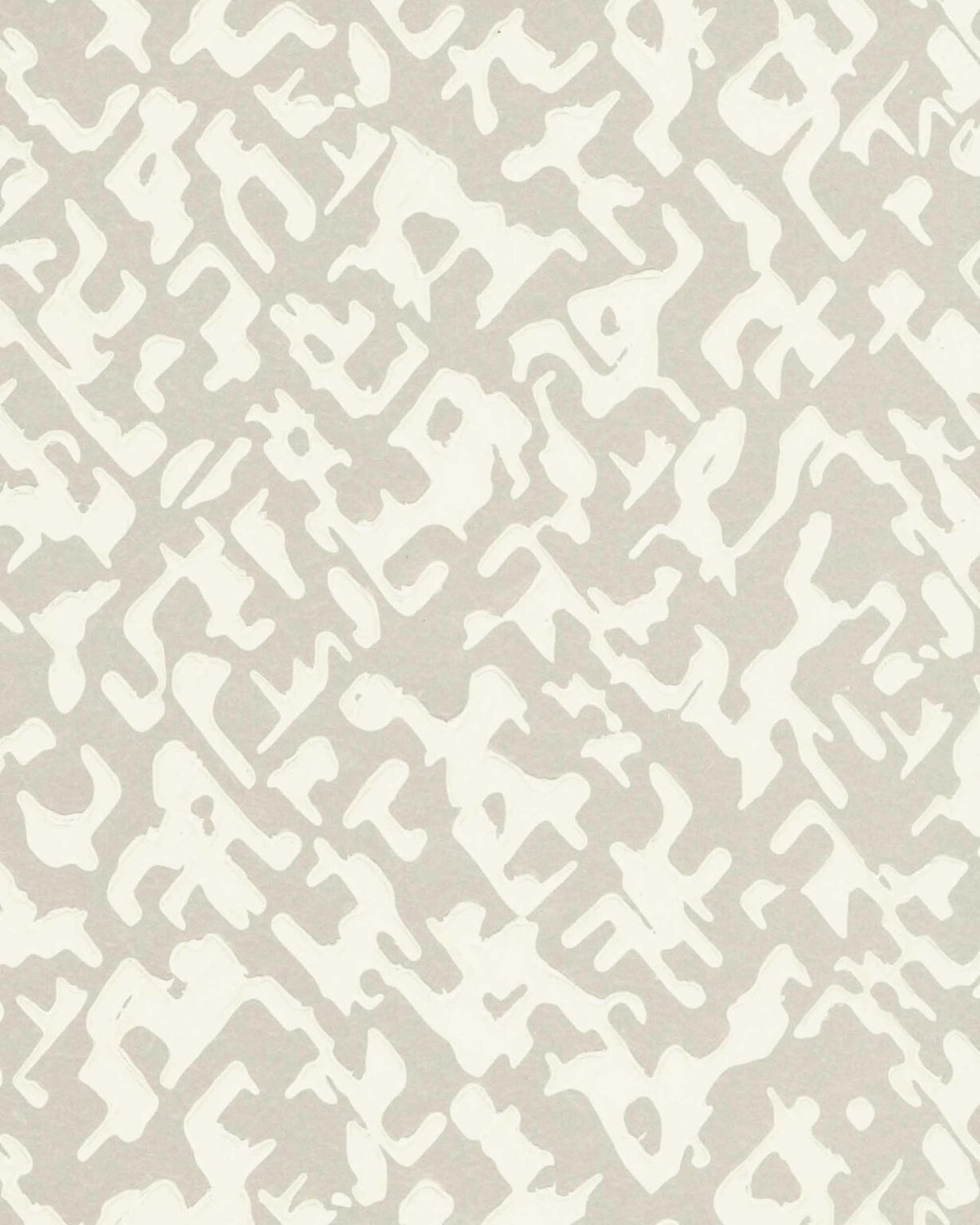 Painting contract wallcovering by Coordonné in Beige, flat pattern view