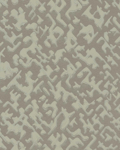 Painting contract wallcovering by Coordonné in Mink, flat pattern view
