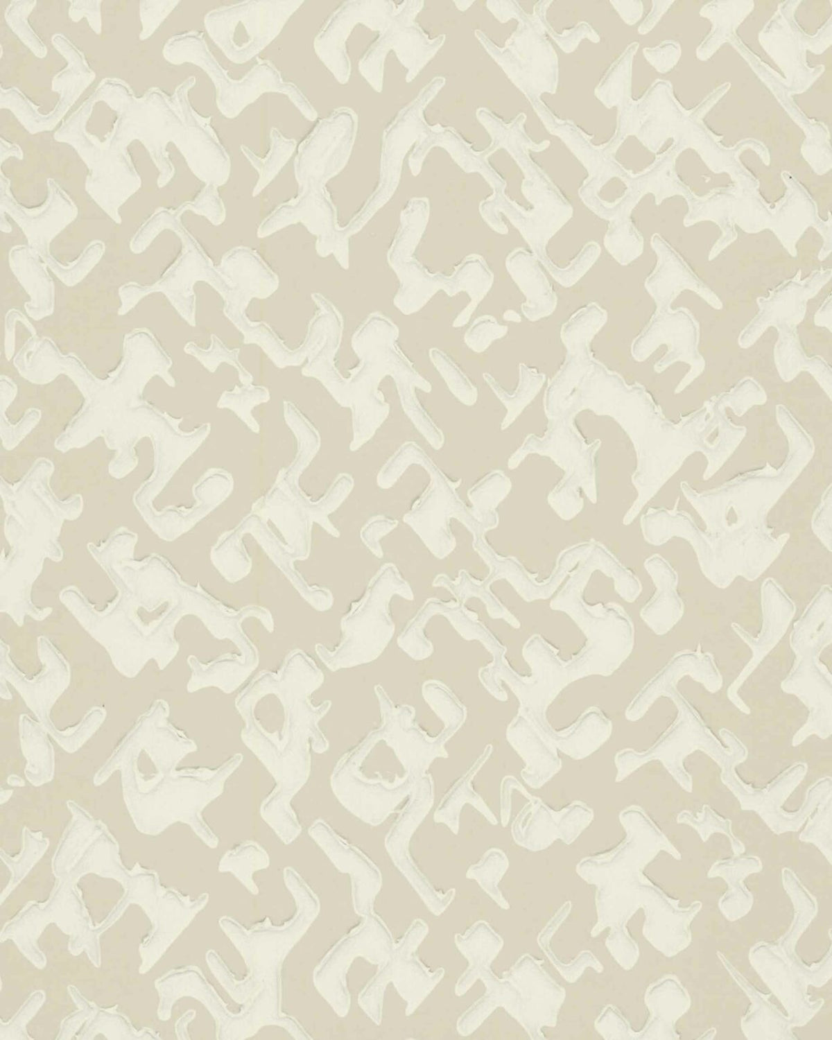 Painting contract wallcovering by Coordonné in Sand, flat pattern view