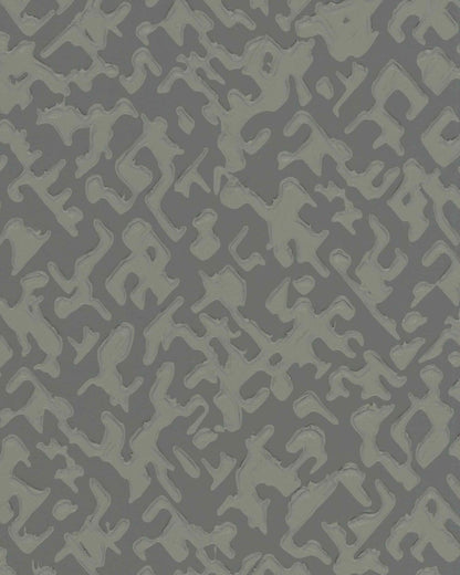 Painting contract wallcovering by Coordonné in Slate, flat pattern view
