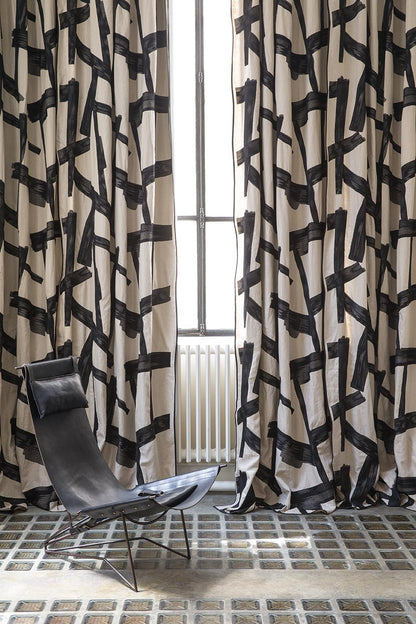 Painting Fabric by Pierre Frey shown in a room setting
