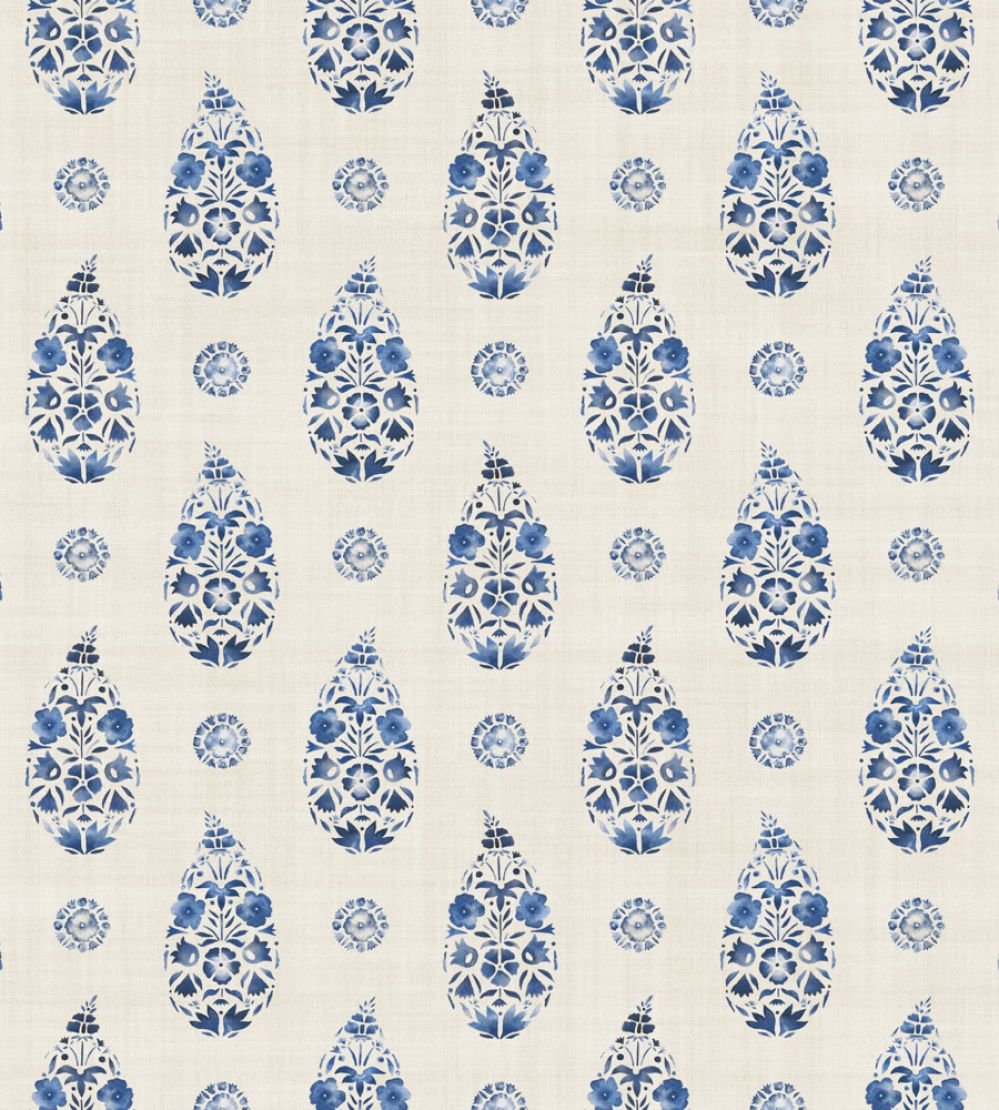 Paisley Wallpaper by Coordonne Blue