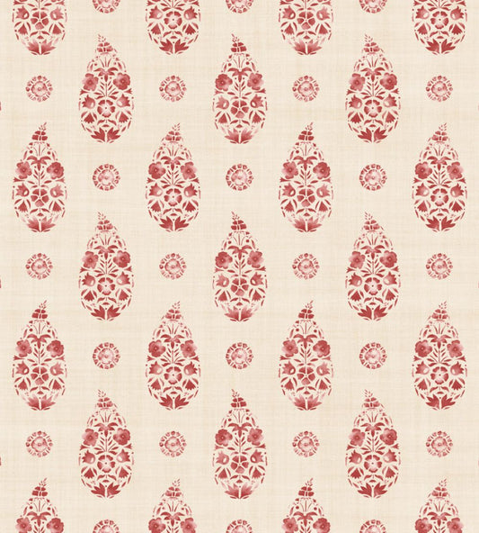 Paisley Wallpaper by Coordonne Red