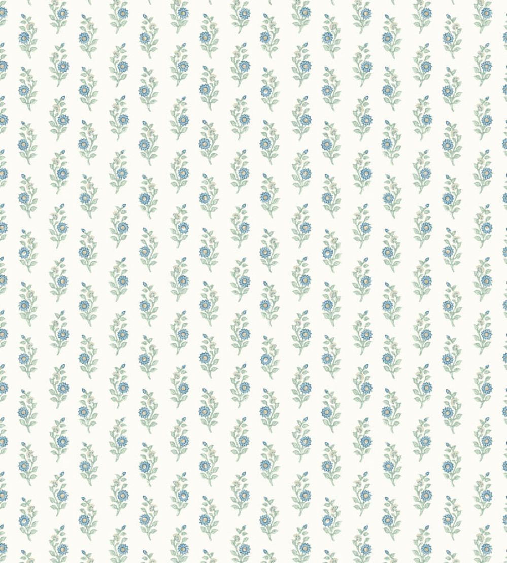 Paisley Flower Wallpaper by DADO Sea Glass