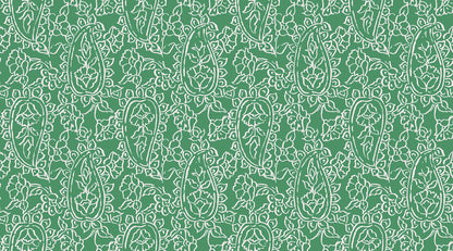 Paisley Lawn mural by Bien Fait