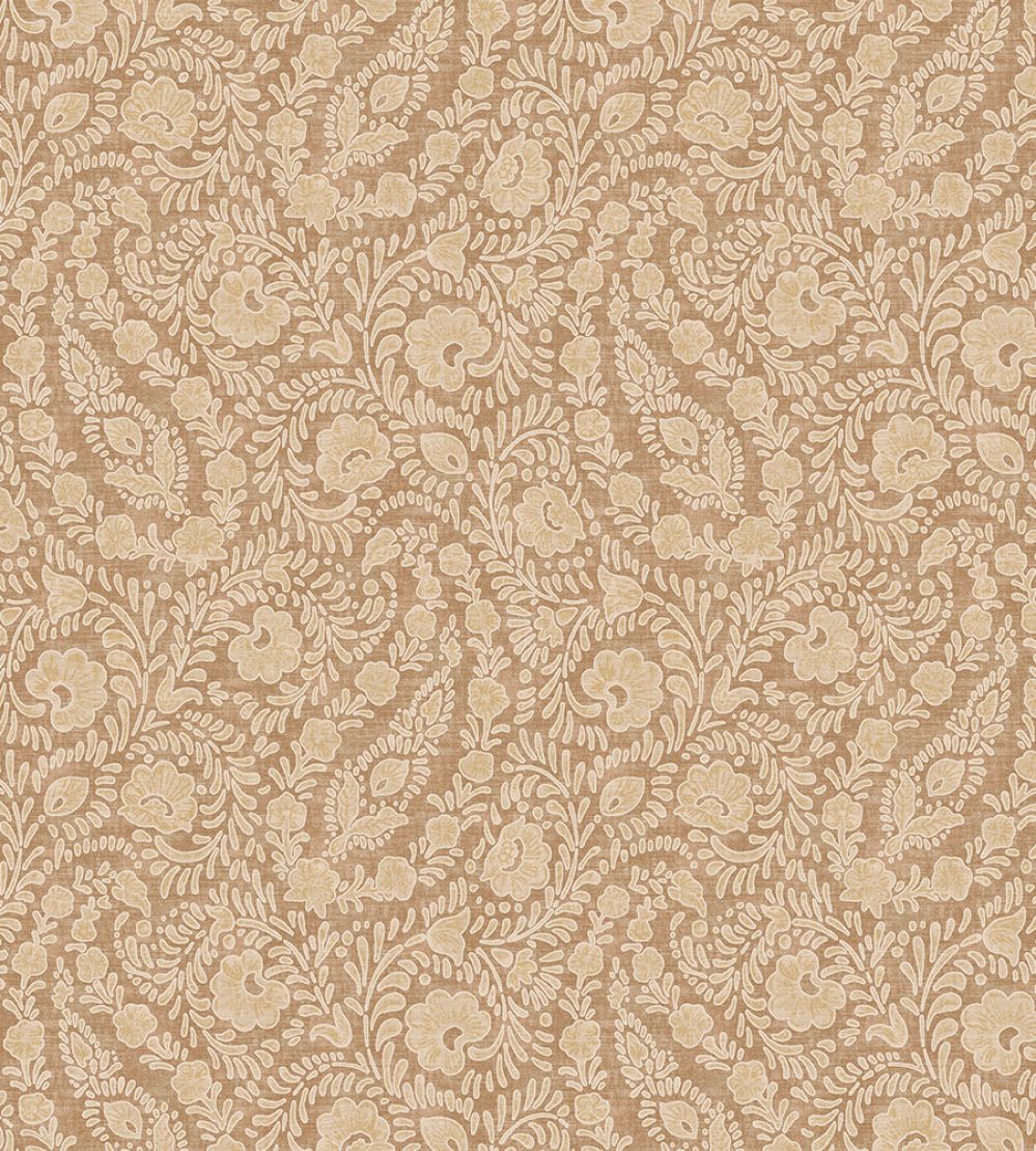 Paisley Patches Wallpaper by Eijffinger Caramel