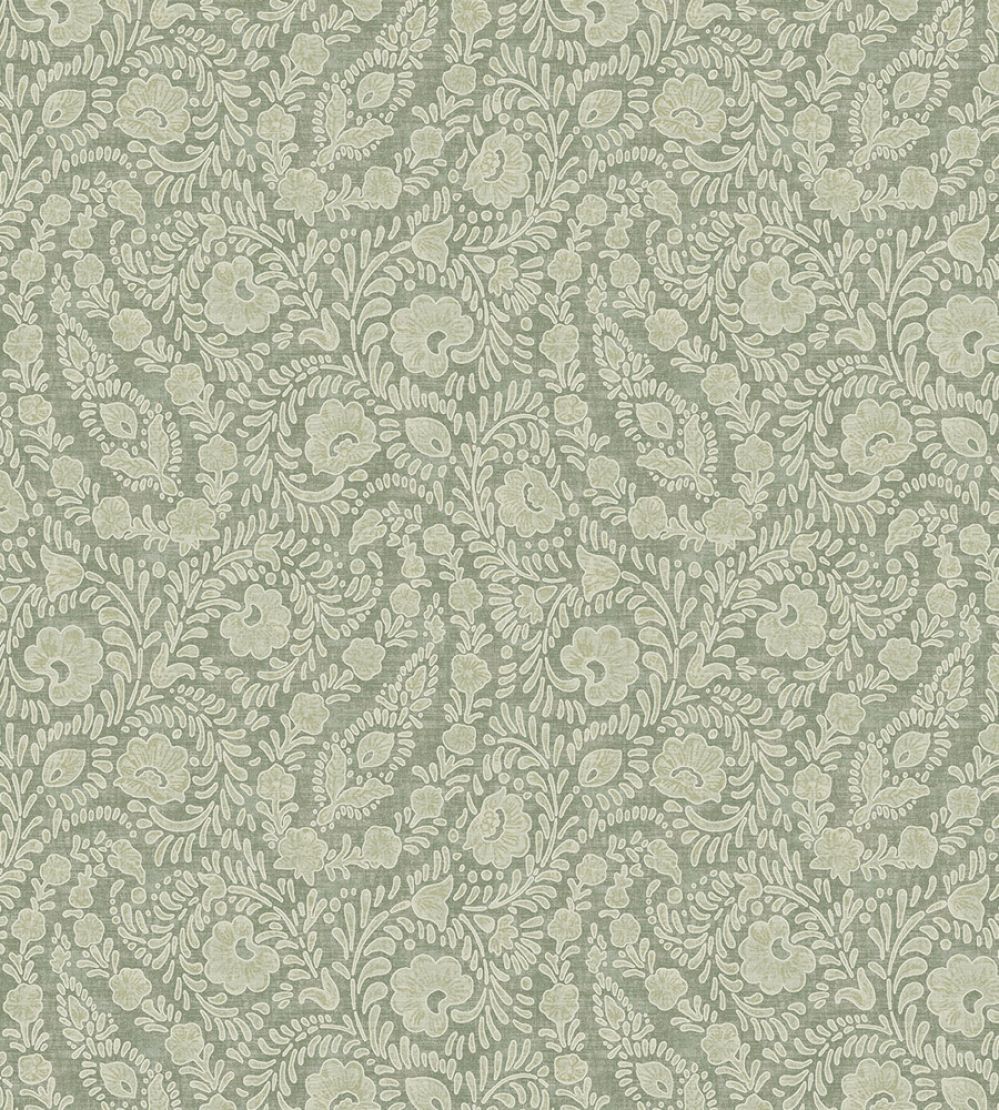 Paisley Patches Wallpaper by Eijffinger Sage