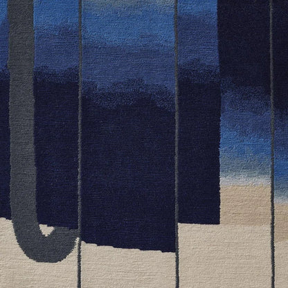 Pakku Rug by Pierre Frey in Indigo (FT452001)