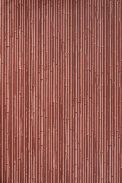 Palm Beach Wallpaper by Jean Monro in Pomegranate Red