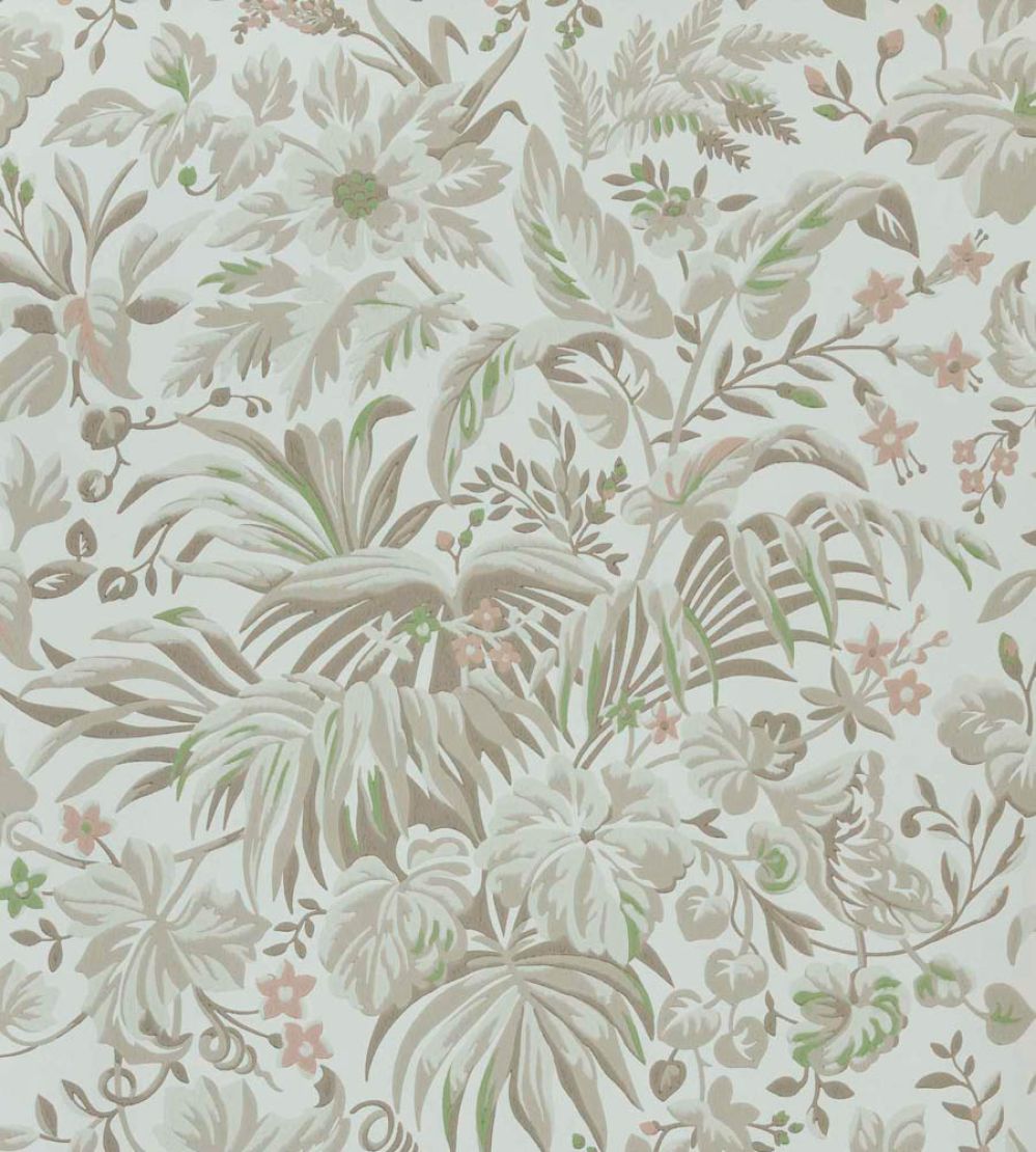 Palmette Wallpaper by 1838 Wallcoverings Natural