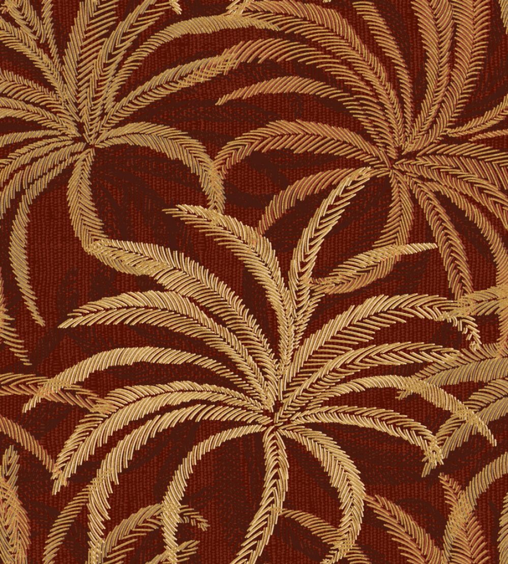 Palmetto Fabric by Arley House Auburn