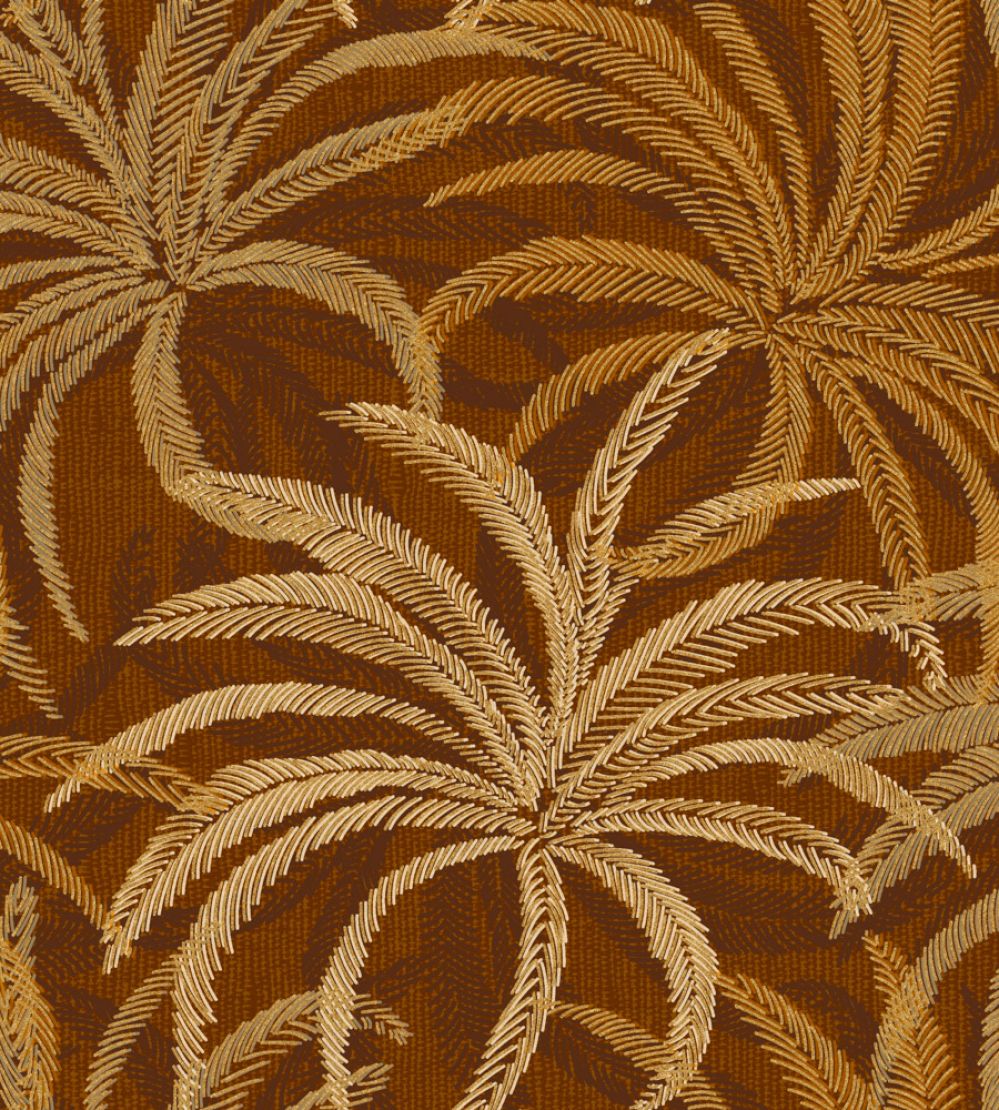 Palmetto Fabric by Arley House Bronze