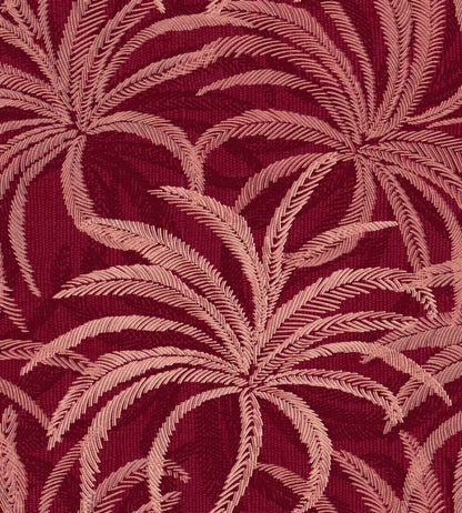 Palmetto Fabric by Arley House Pomegranate