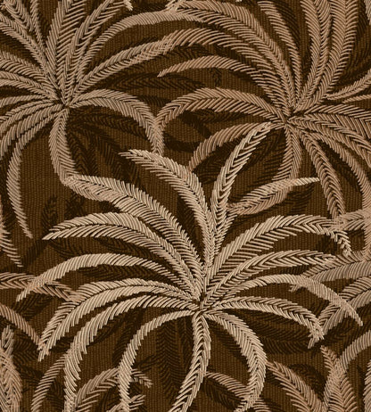 Palmetto Fabric by Arley House Umber