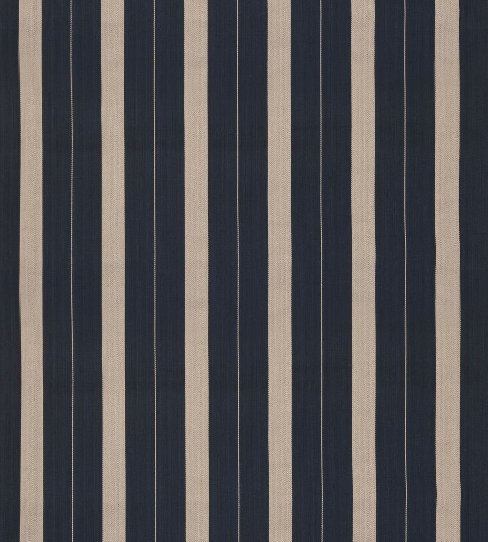 Pamir Stripe Fabric by Threads Ebony
