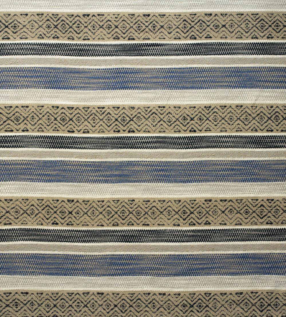 Pampas Fabric by Andrew Martin Indigo