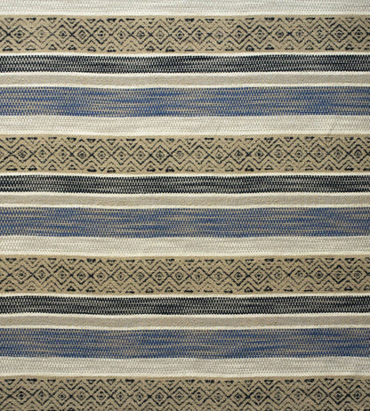 Pampas Fabric by Andrew Martin Indigo