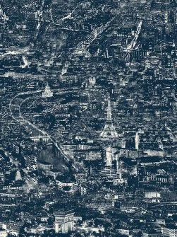 Paname Wallpaper by Pierre Frey in Paname (FP143001)