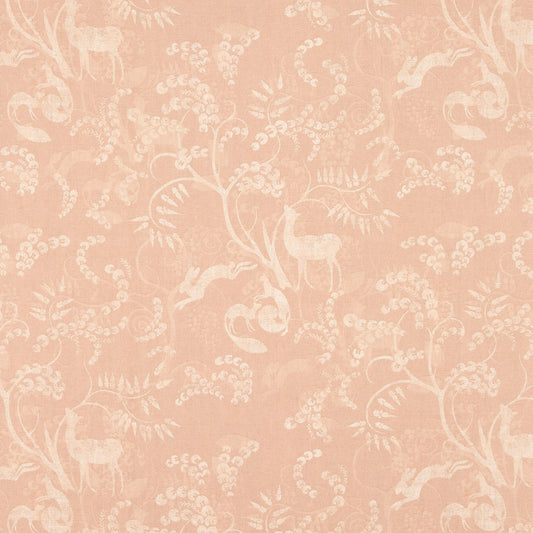 Pandora Terracotta fabric by Lisa Fine Textiles