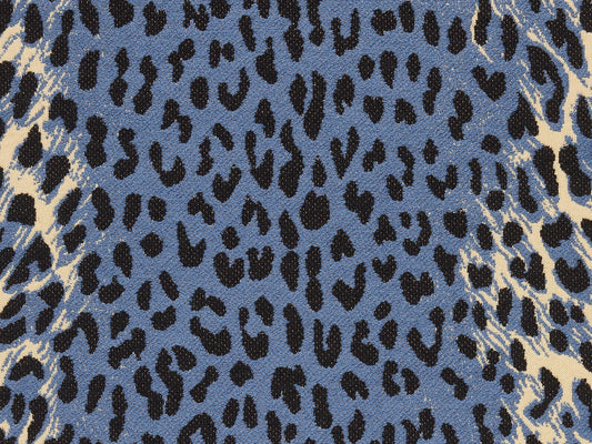 Panthere de Somalie Fabric by Le Manach in Panthere de Somalie B42/B54 (L5057_PANTHERE_DE_SOMALIE_B42_B54_FE)