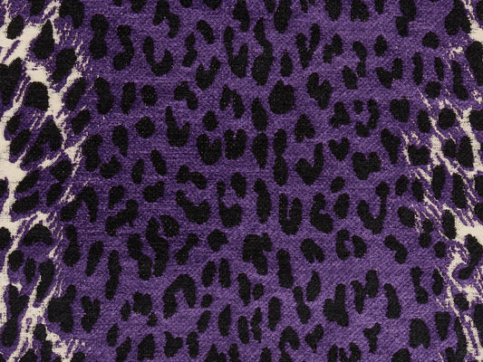 Panthere de Somalie Fabric by Le Manach in Panthere de Somalie C528/C508 (L5057_PANTHERE_DE_SOMALIE_C528_C508_FE)
