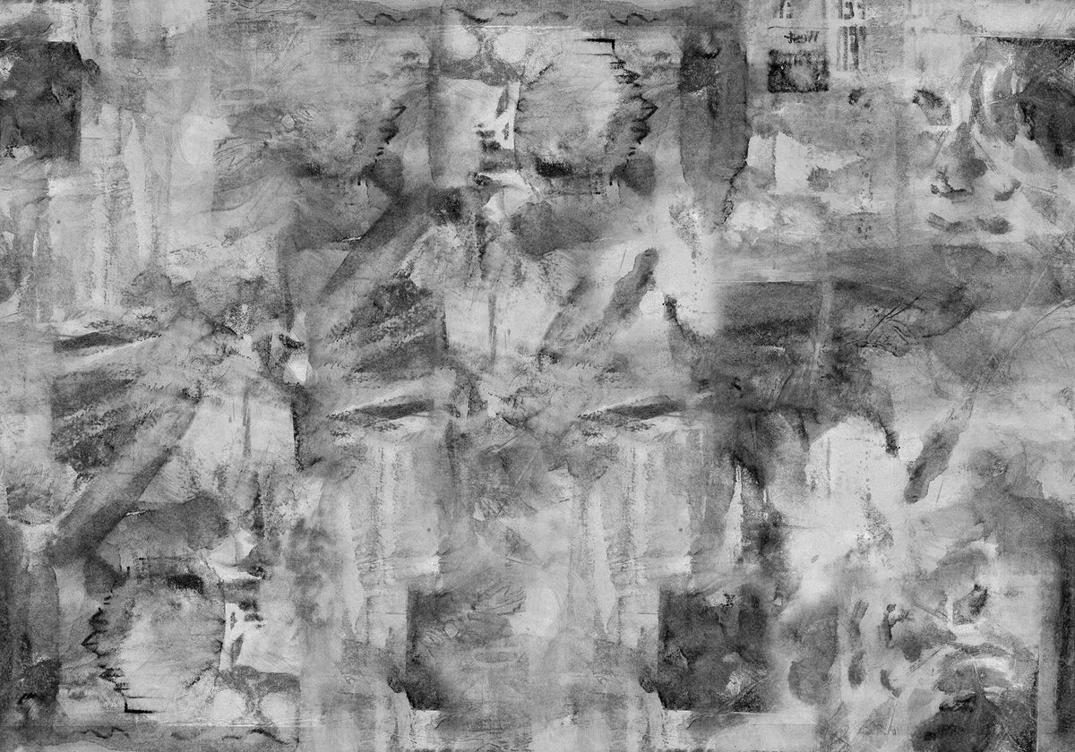 Paper Mache Graphite mural by Rebel Walls