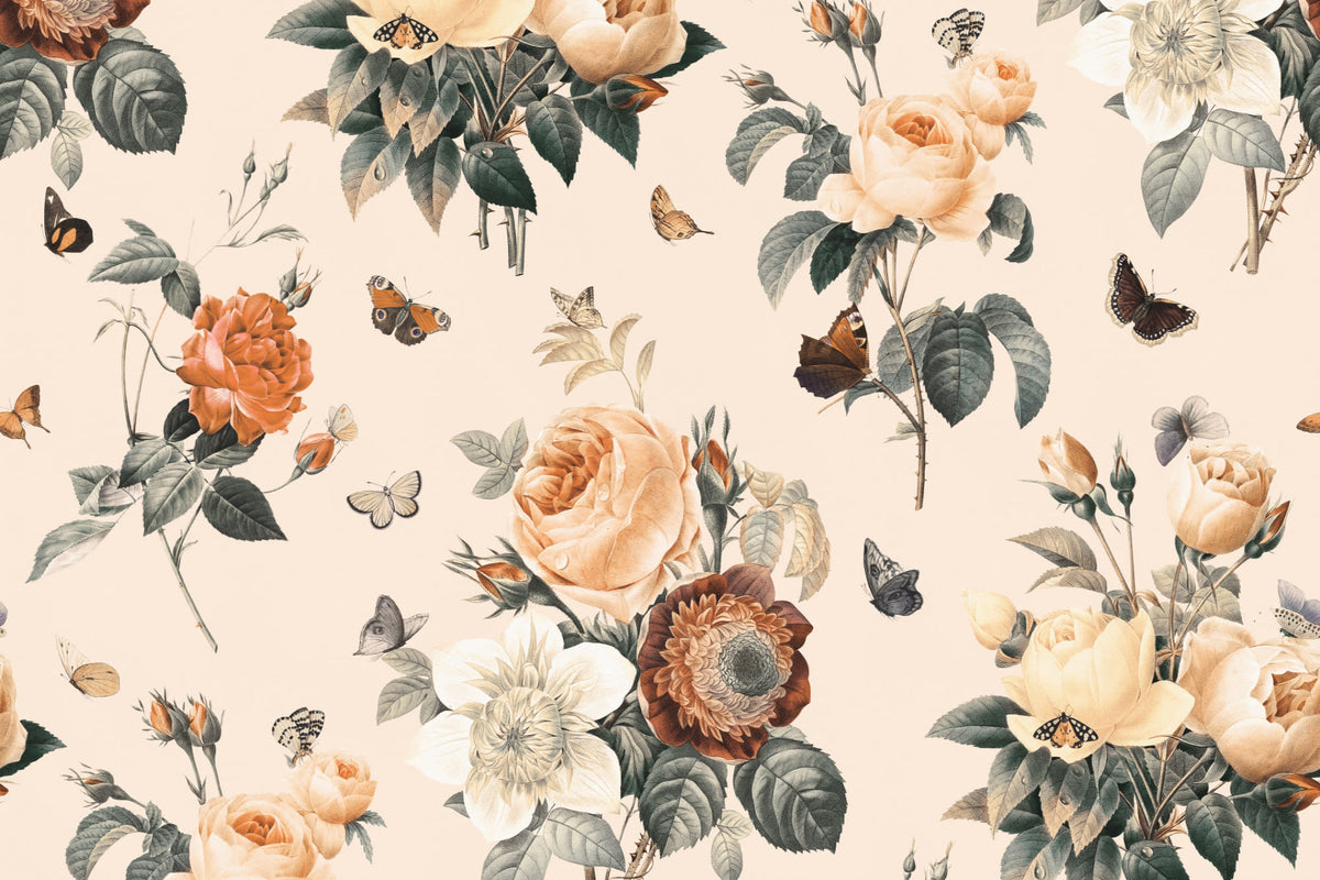 Papillon Brown mural by Hovia