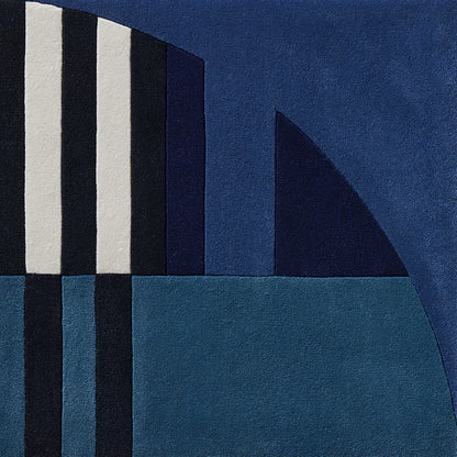 Paquebot Rug by Pierre Frey in Bleu Canard (FT129001)