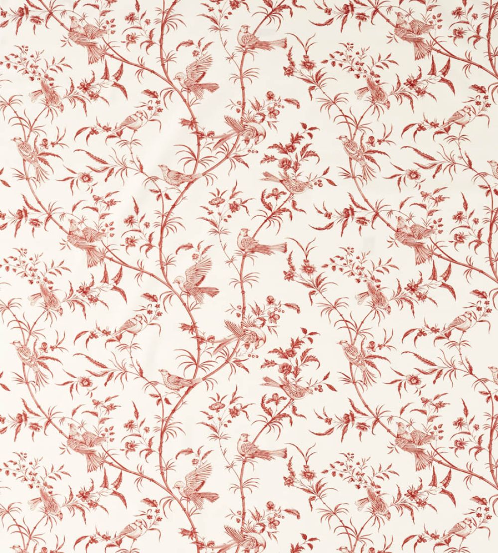 Paradise Woods Toile Fabric by Sanderson Madder
