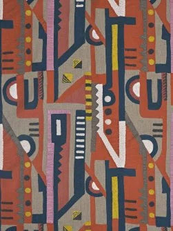 Paradiso Fabric by Pierre Frey in Tangerine (F3690001)