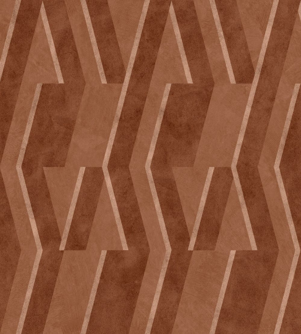 Parallels Wallpaper by Coordonne Clay