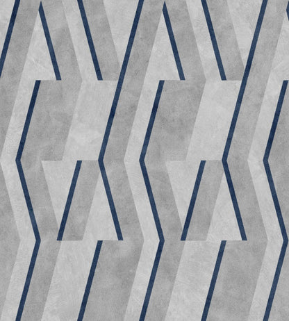 Parallels Wallpaper by Coordonne Navy