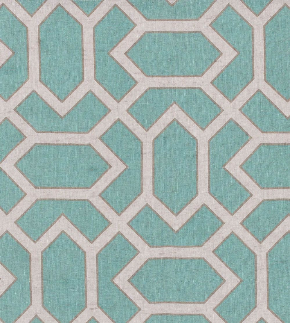 Paravento Fabric by Vanderhurd Seaglass/Champignon