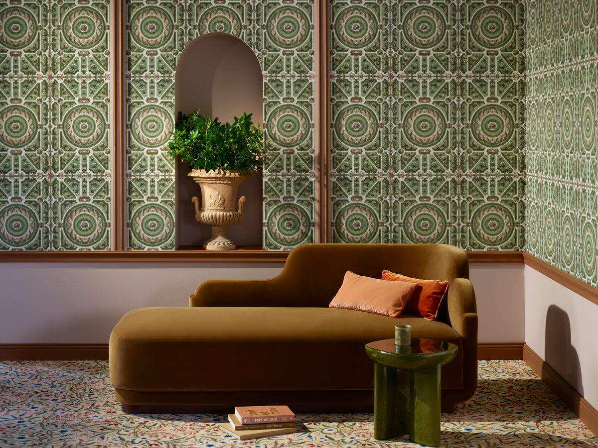 Parterre Wallpaper by Pierre Frey shown in a room setting (view 1)
