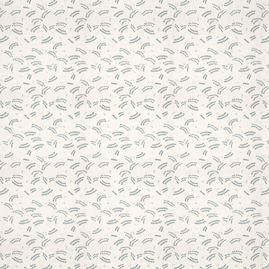 Pasha Sprig Blue fabric by Penny Morrison