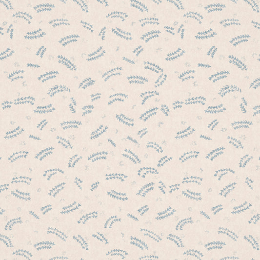 Pasha Sprig Duck Egg wallpaper by Penny Morrison