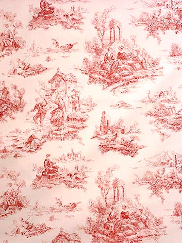 Pastoral Fabric by Titley & Marr in Cinnamon