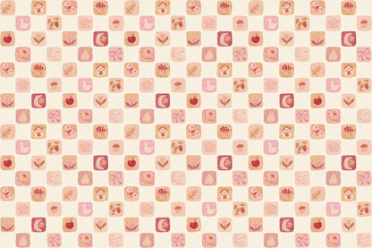 Patches Pink mural by Hovia