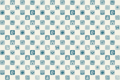 Patches Blue mural by Hovia