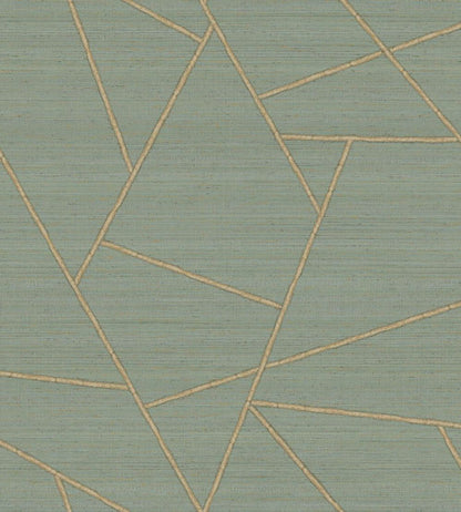 Patchwork Tropical Wallpaper by Jannelli&Volpi Blue