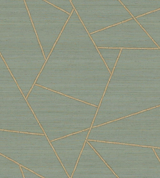 Patchwork Tropical Wallpaper by Jannelli&Volpi Blue
