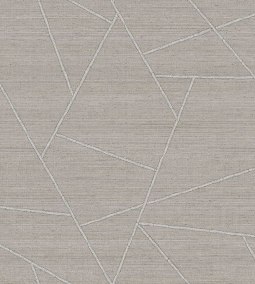 Patchwork Tropical Wallpaper by Jannelli&Volpi Grey