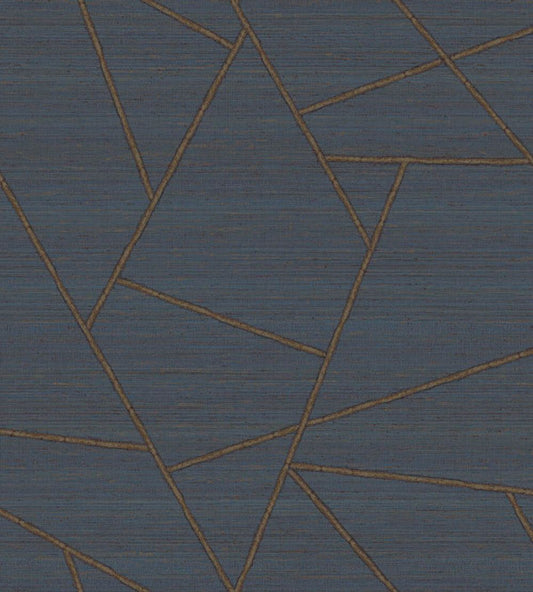 Patchwork Tropical Wallpaper by Jannelli&Volpi Navy